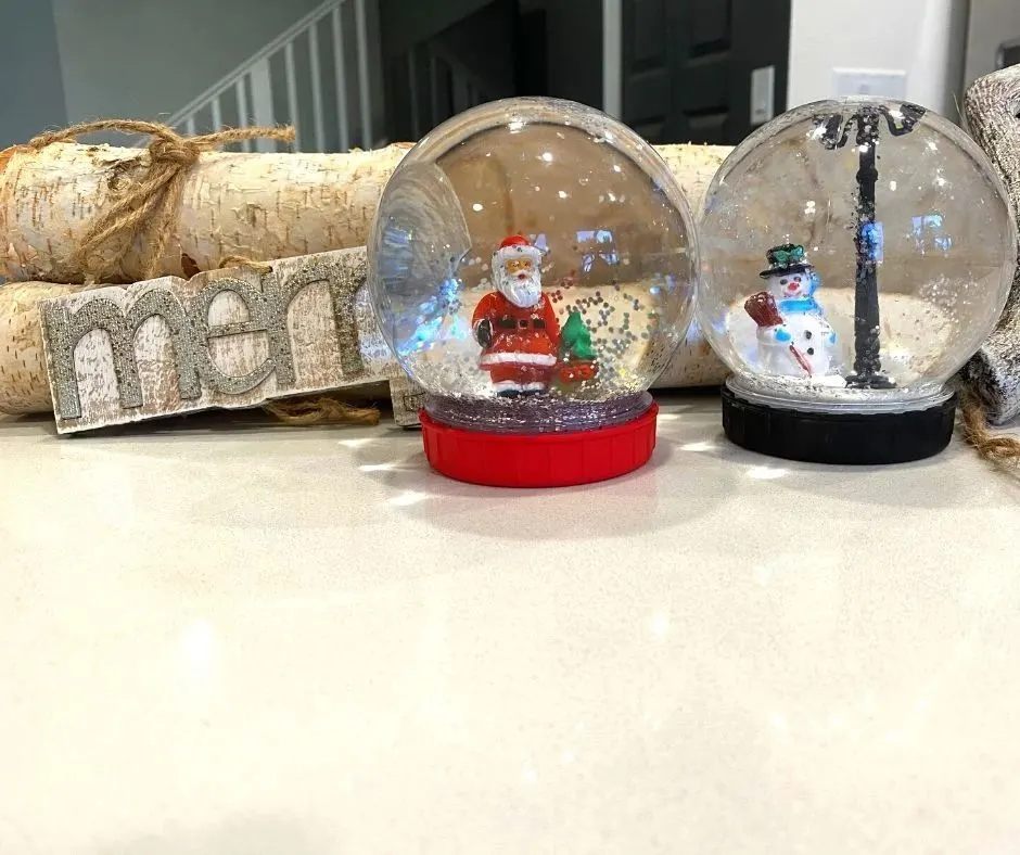 DIY Snow Globes