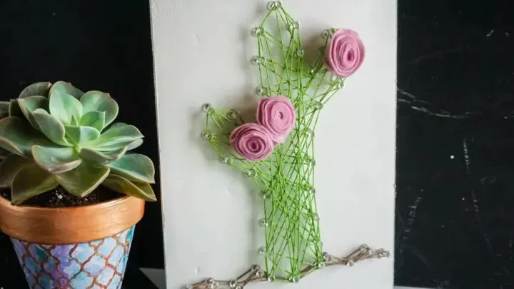 Cactus String Art