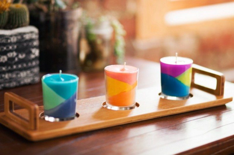 DIY Candles from Crayons