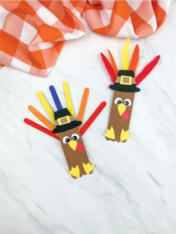 Turkey Popsicle Craft