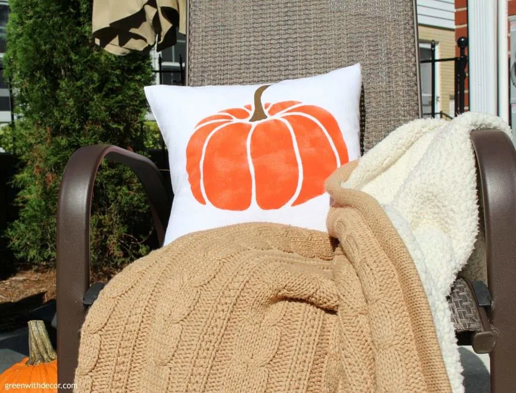 DIY Fall Pillow