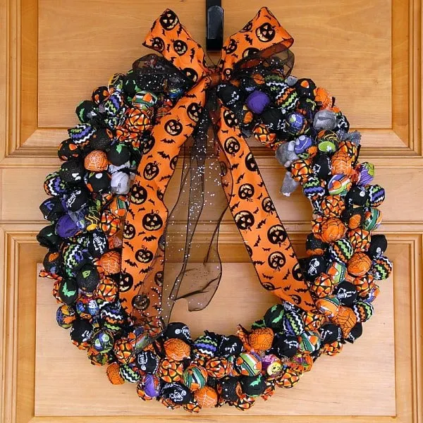 Halloween Treat Wreath