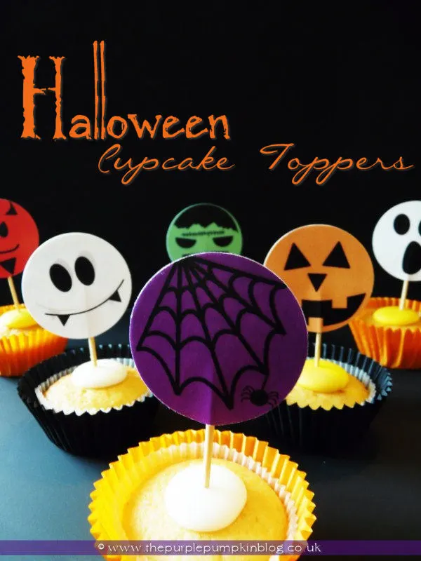 Halloween Cupcake Toppers