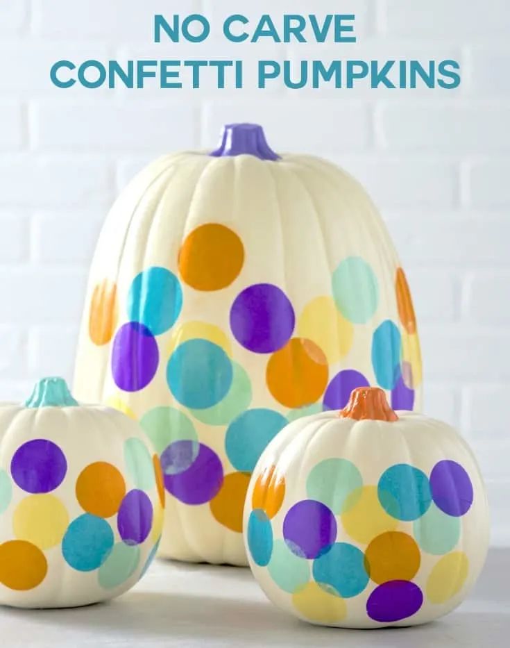 Confetti Pumpkins