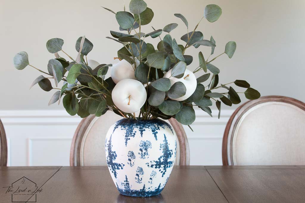 Faux Apple Centerpiece