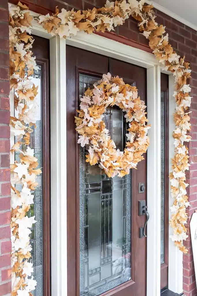 Leafy Grapevine Autumn Wreath