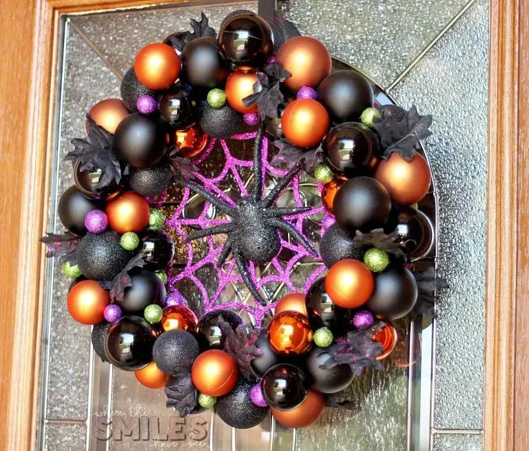 Spider Ornament Wreath