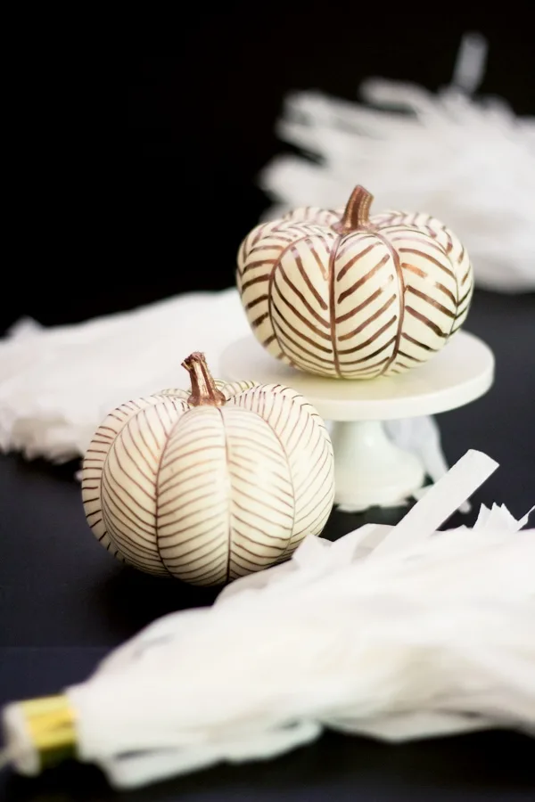 Herringbone Pumpkins