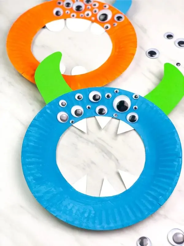 Paper Plate Monster Craft