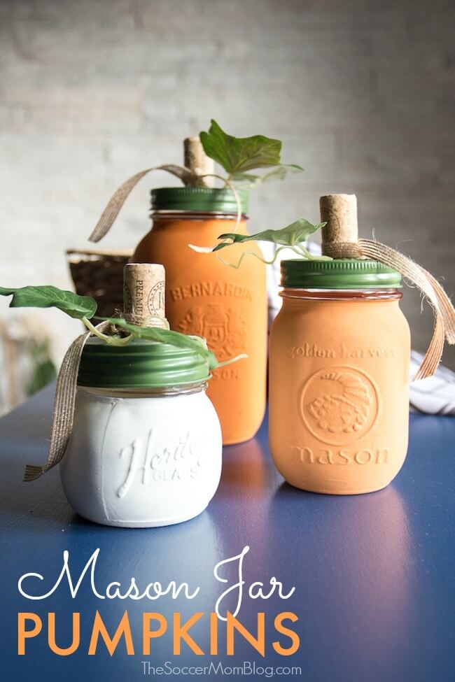 Pumpkin Mason Jar