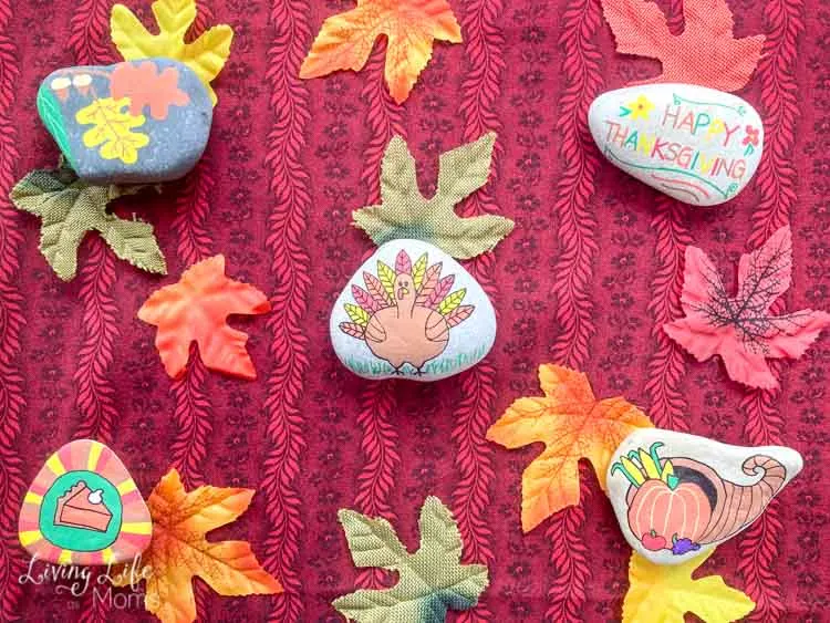 Thanksgiving Painted Rocks