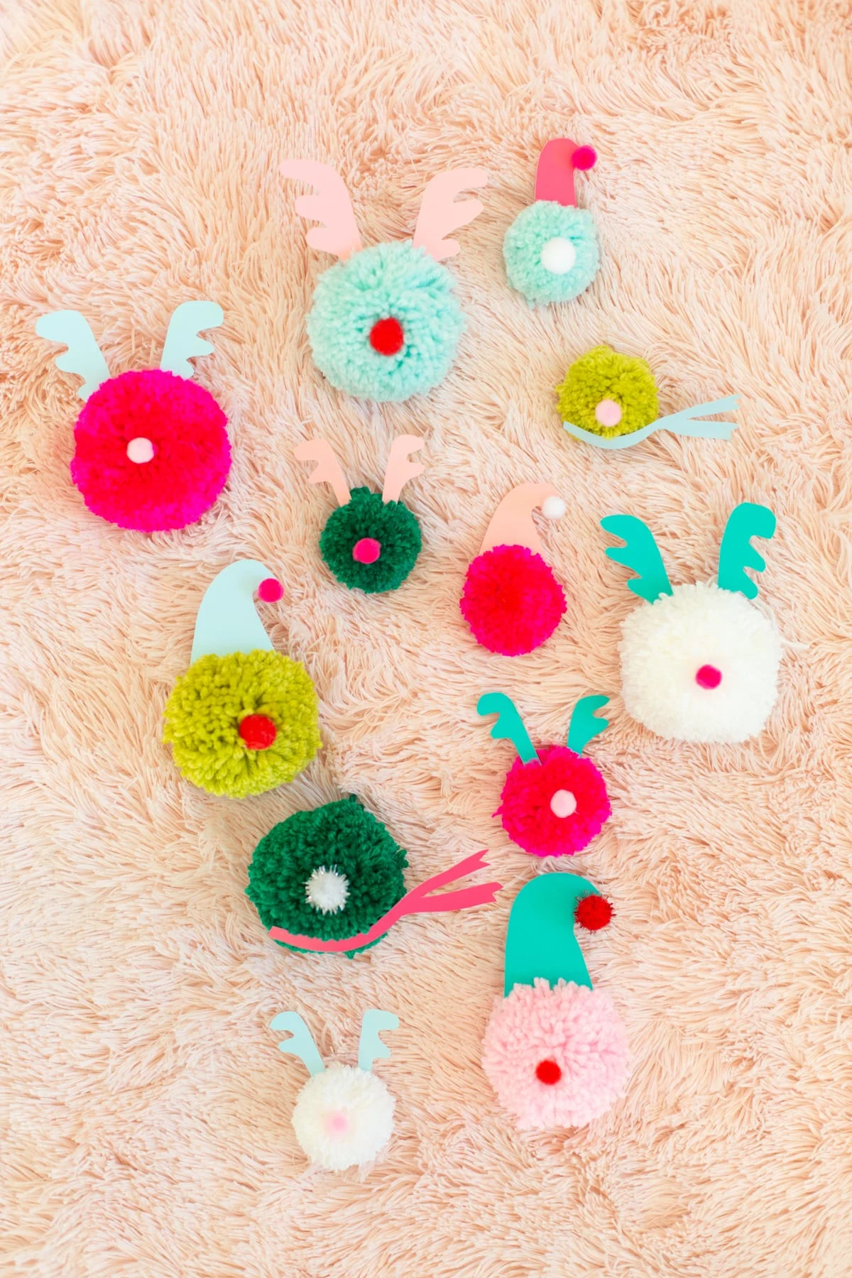 Pompom Ornaments