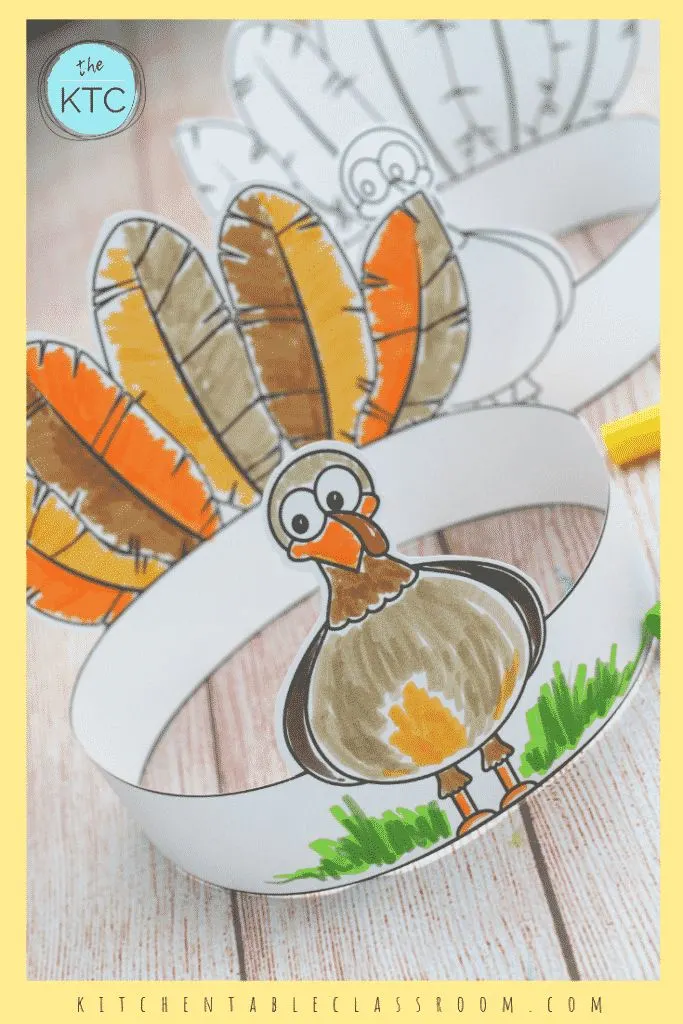 Turkey Headband Printable