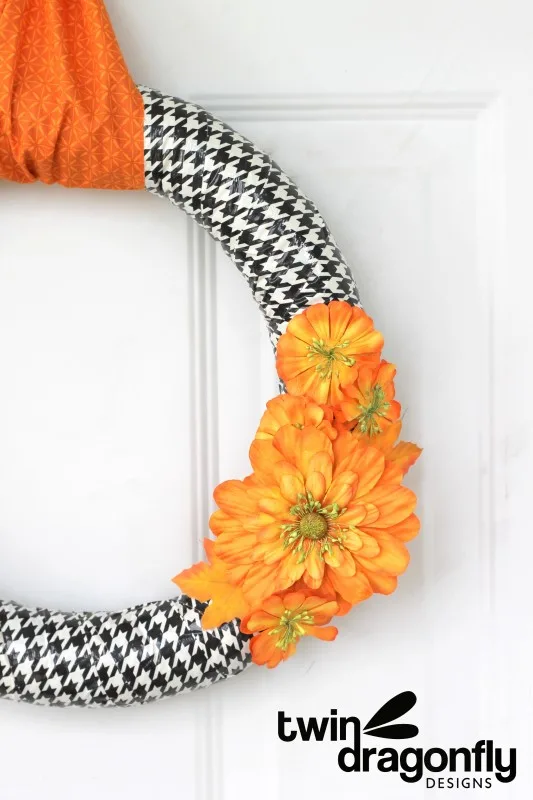 Fall Duct Tape Wreath