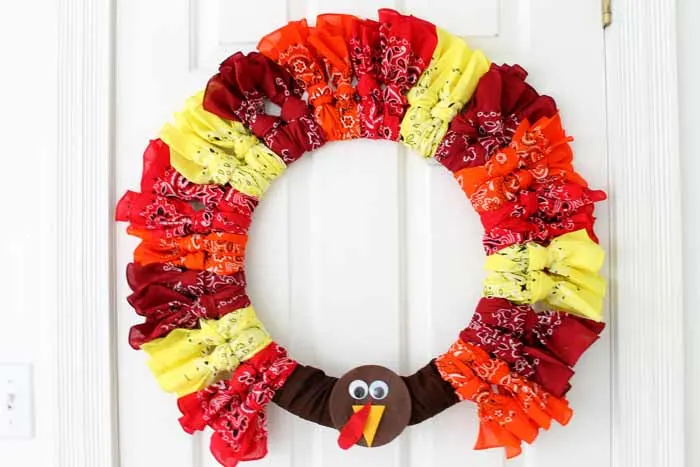 Bandanna Turkey Wreath