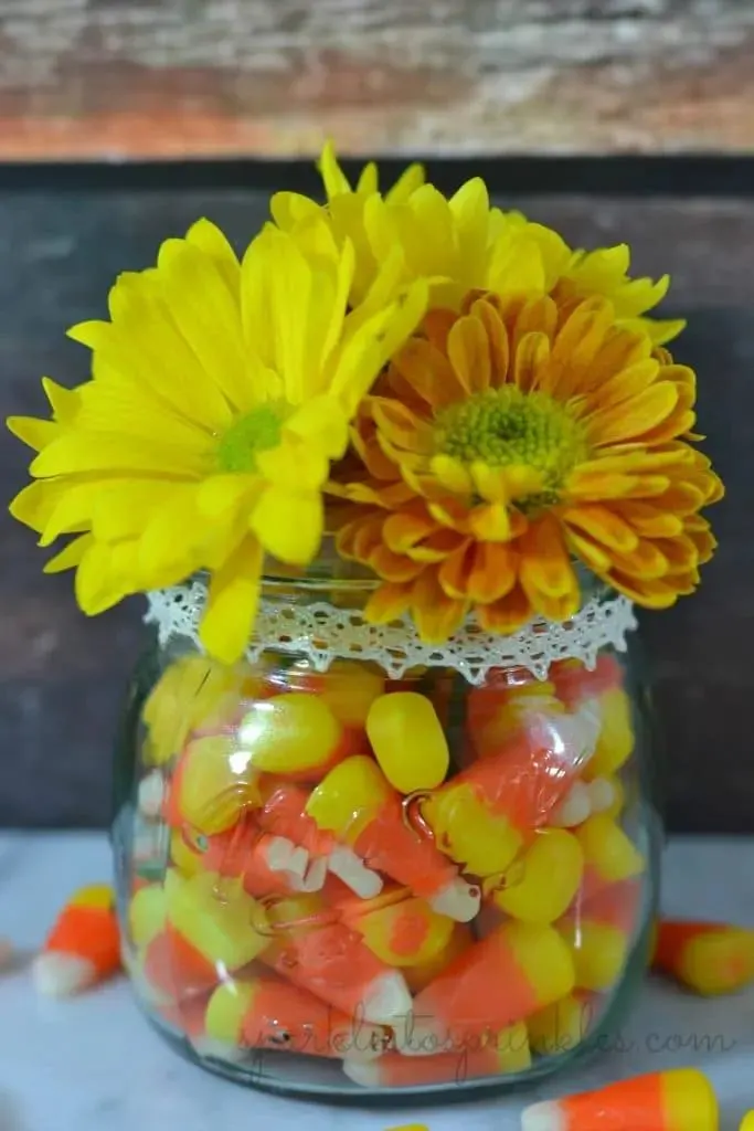 Candy Corn Centerpiece