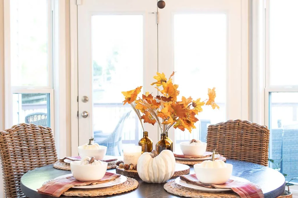 Pumpkin Place Setting