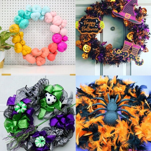 diy halloween wreaths