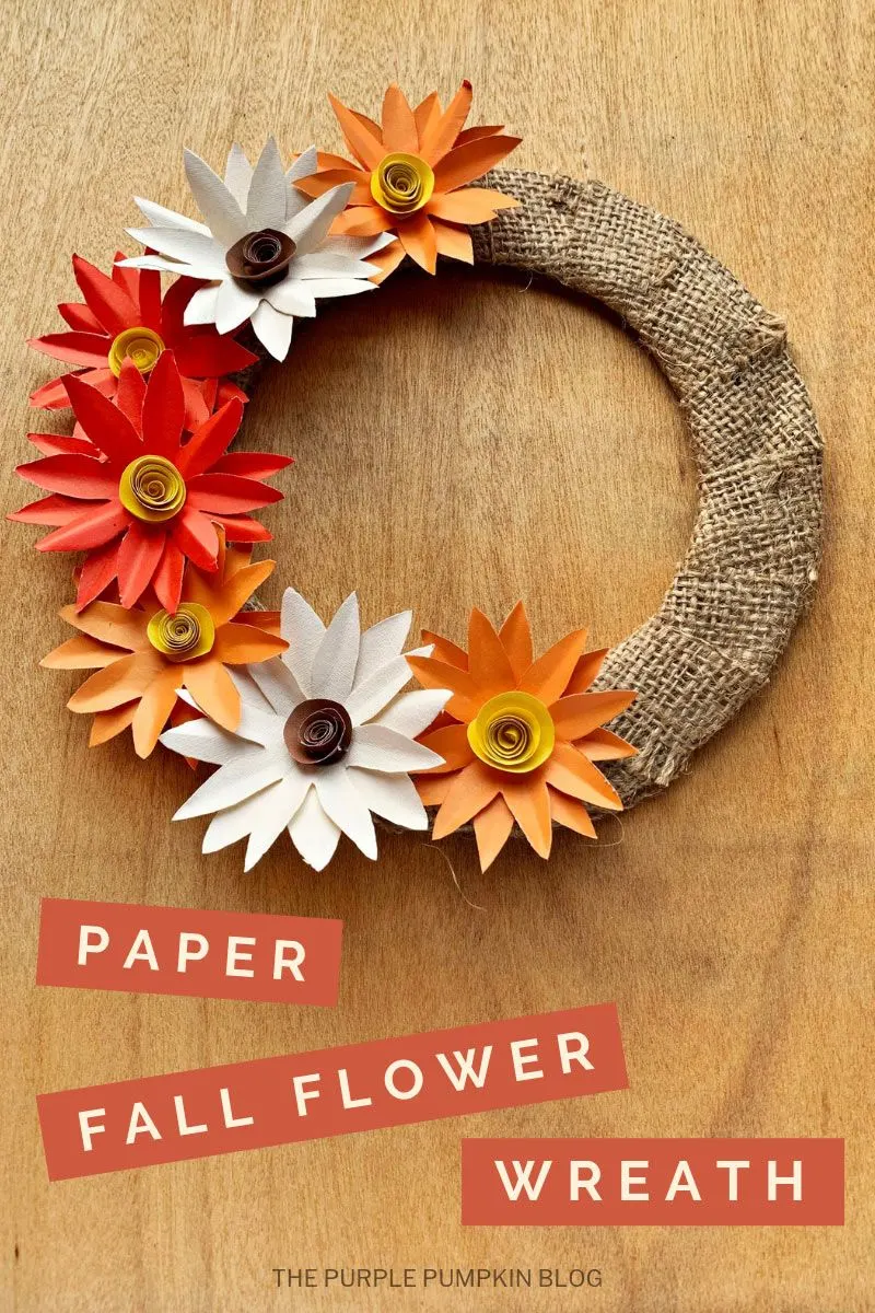 Paper Flower Wreath