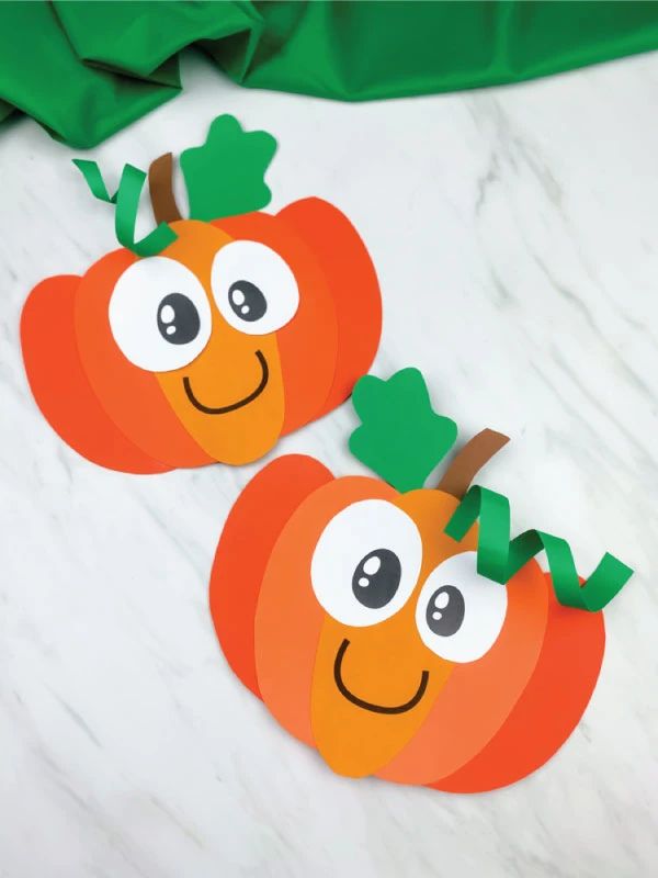 Preschool Pumpkin Craft