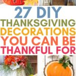 diy thanksgiving decorations