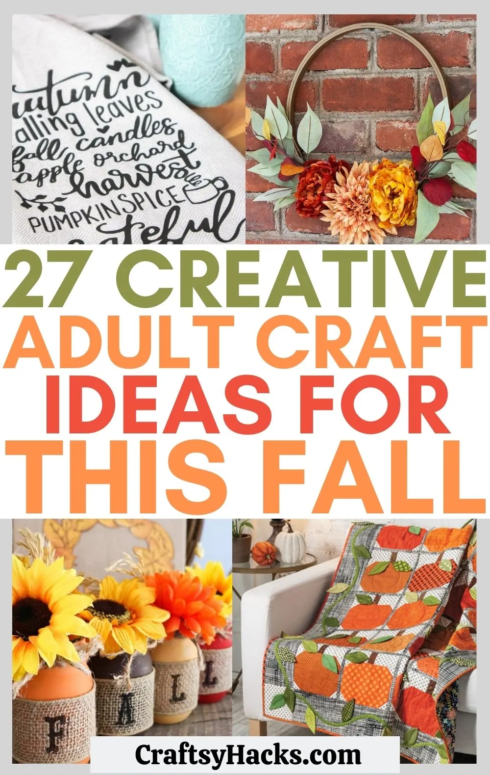 100 Best DIY Fall Crafts for Adults  Fall crafts diy, Fall crafts for  adults, Arts and crafts for adults