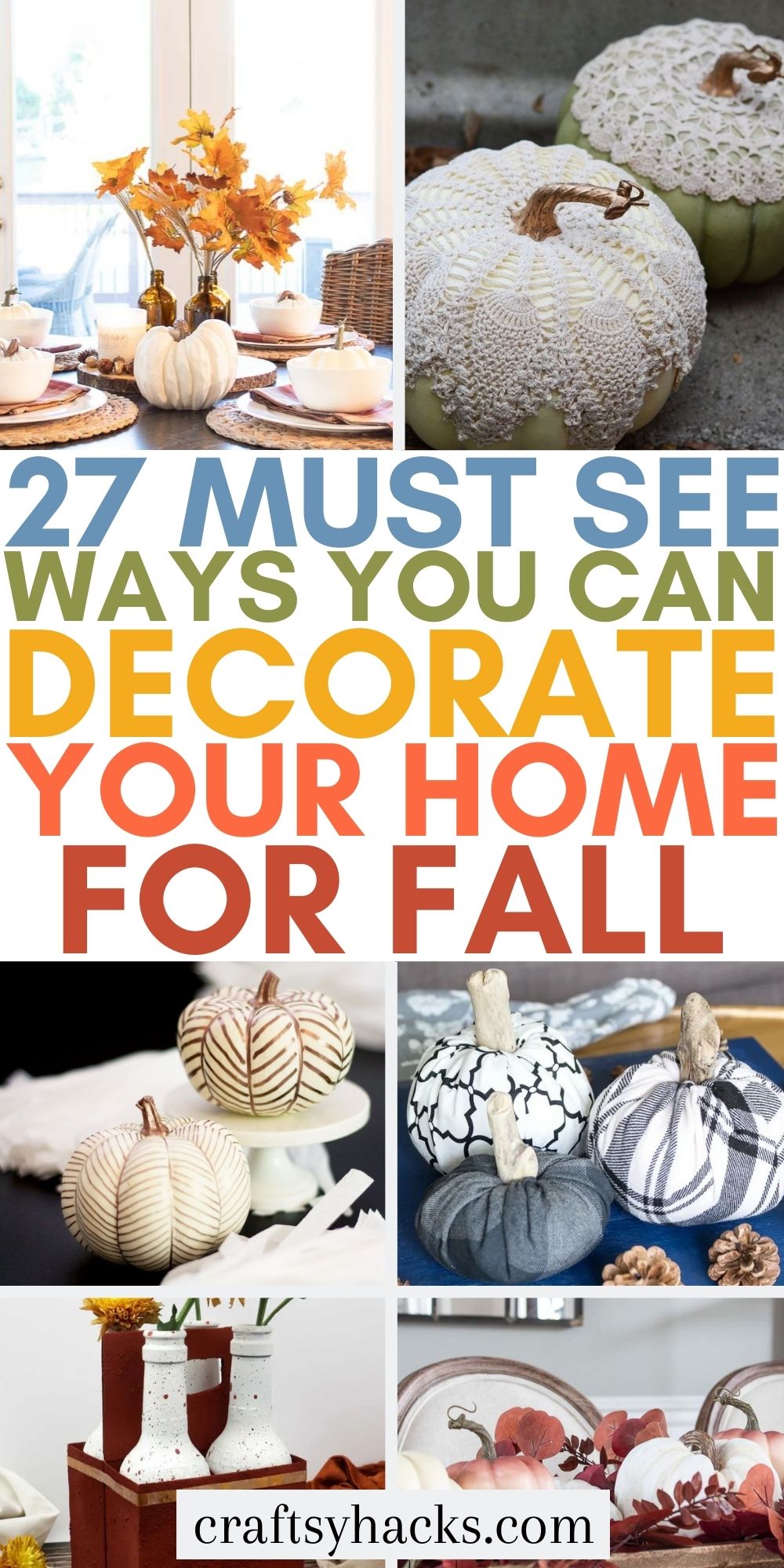 27 Fall Decor Ideas for Your Home - Craftsy Hacks