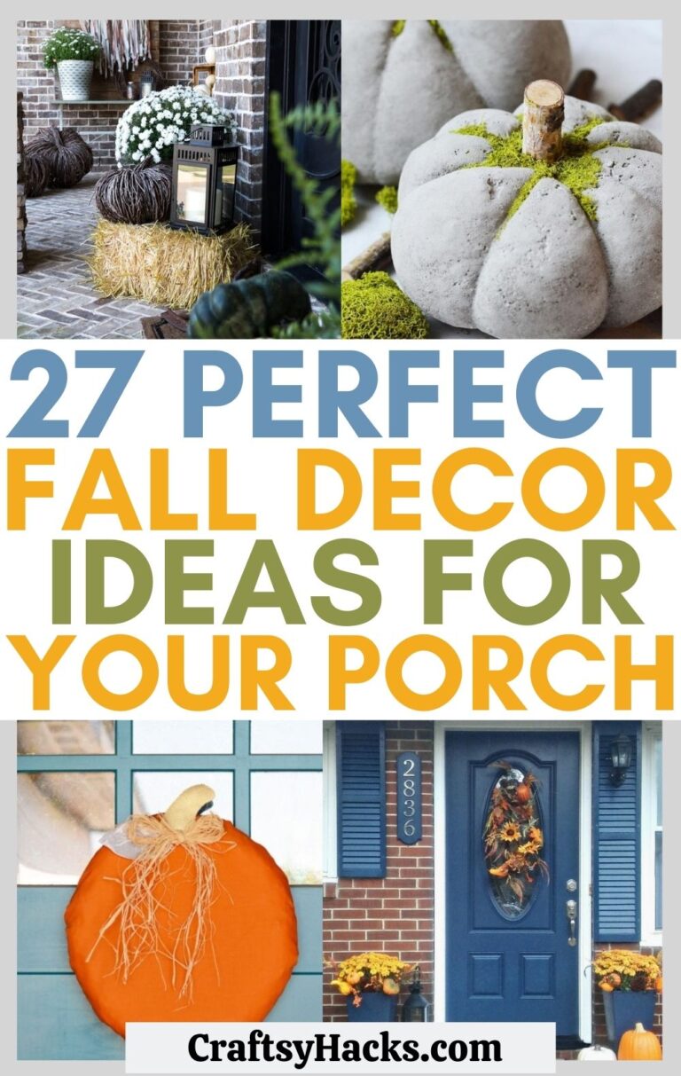 27 Fall Decor Ideas for Your Porch - Craftsy Hacks