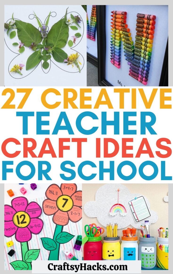 27 Exciting Teacher Crafts - Craftsy Hacks