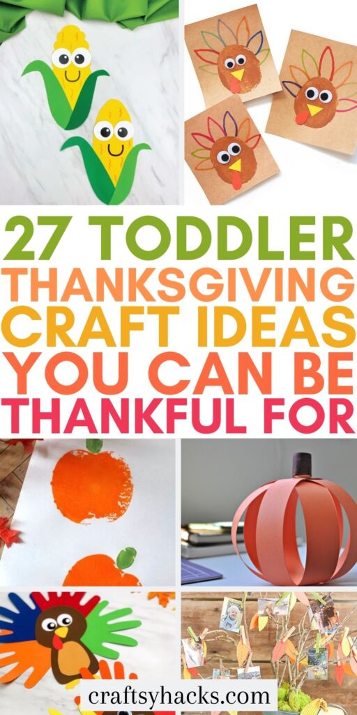 thanksgiving toddler crafts