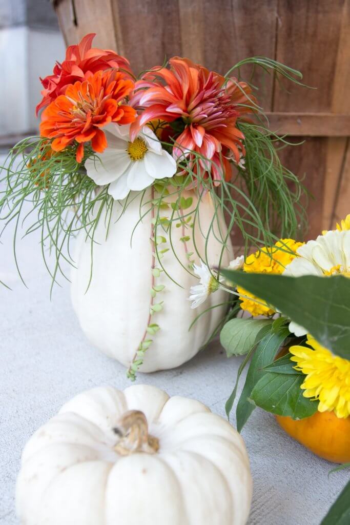 DIY Pumpkin Vase