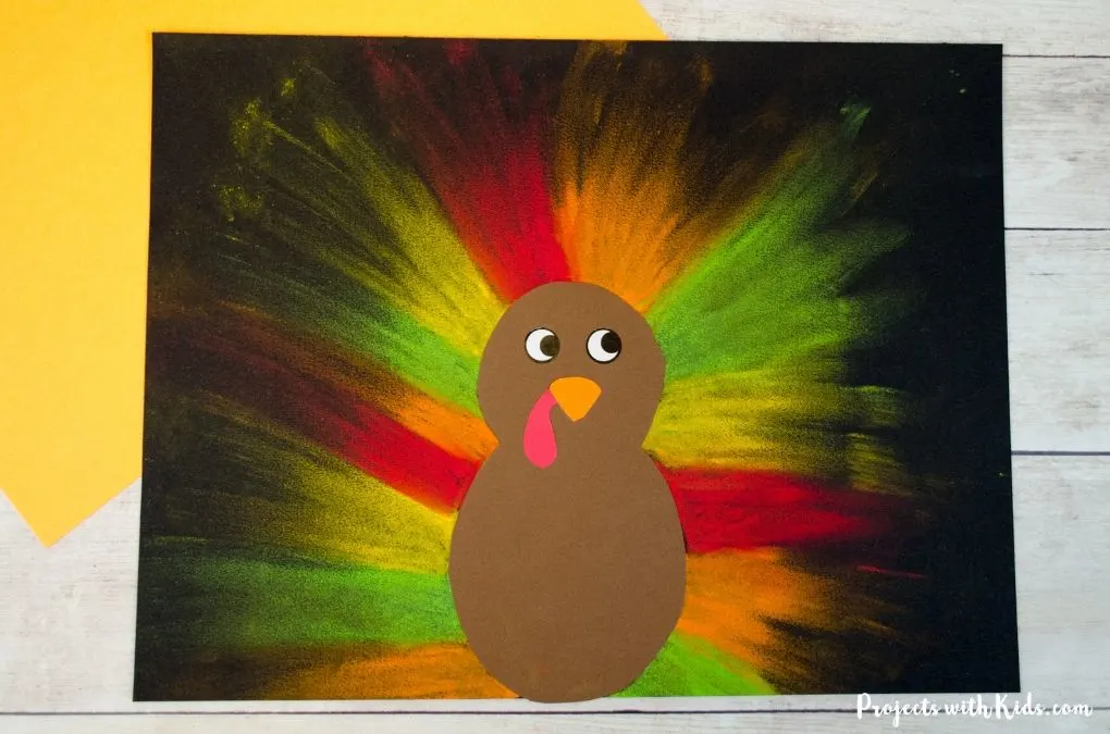 Chalk Pastel Turkeys