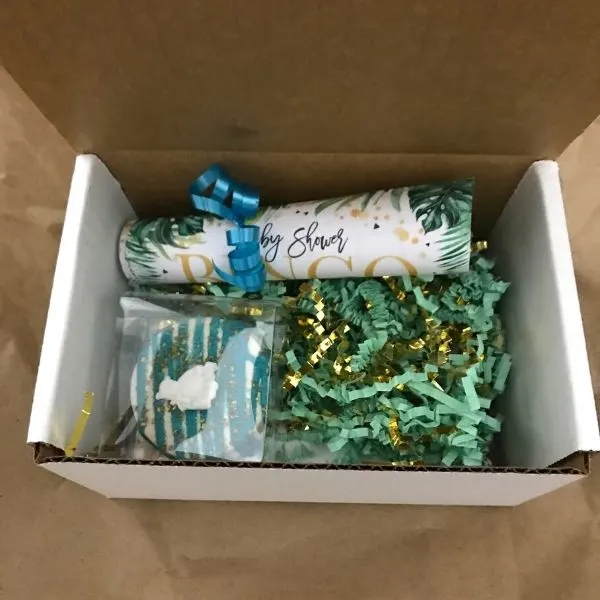 DIY Virtual Baby Shower Box