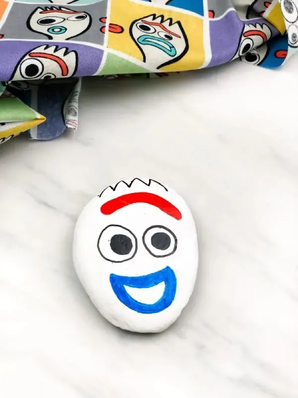 Forky Painted Rocks