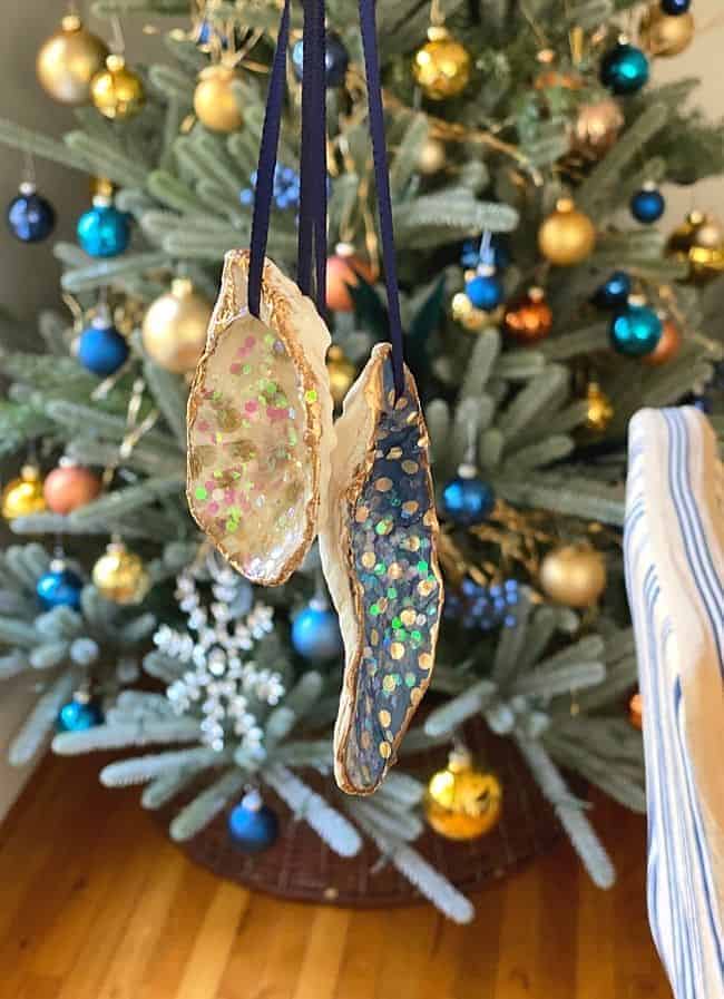 DIY Seashell Ornaments