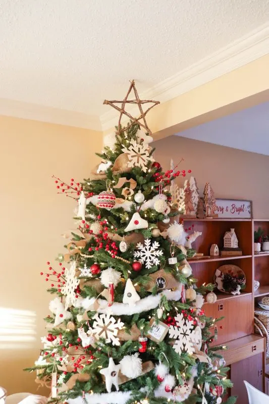 DIY Twig Star Tree Topper