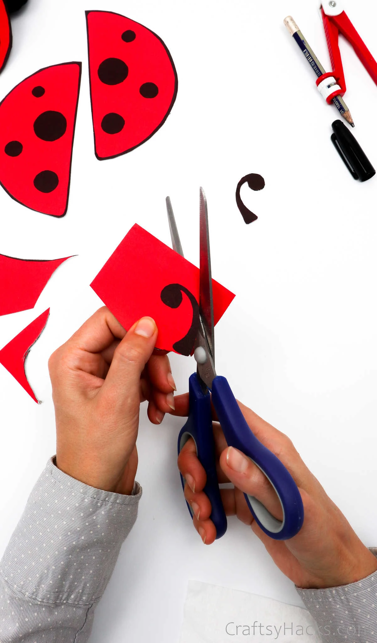 cutting out antennas