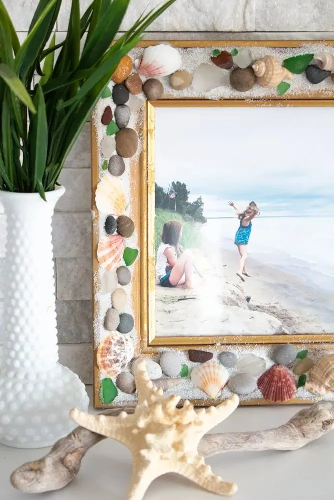 Beachy Picture Frame