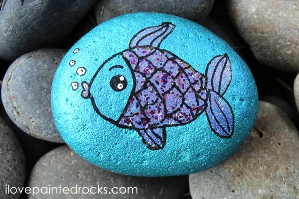 Fish Painted Rocks