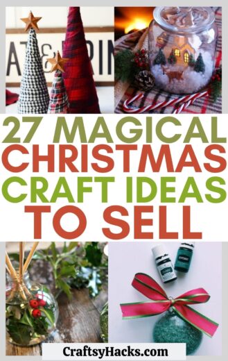 27 Christmas Crafts to Sell - Craftsy Hacks