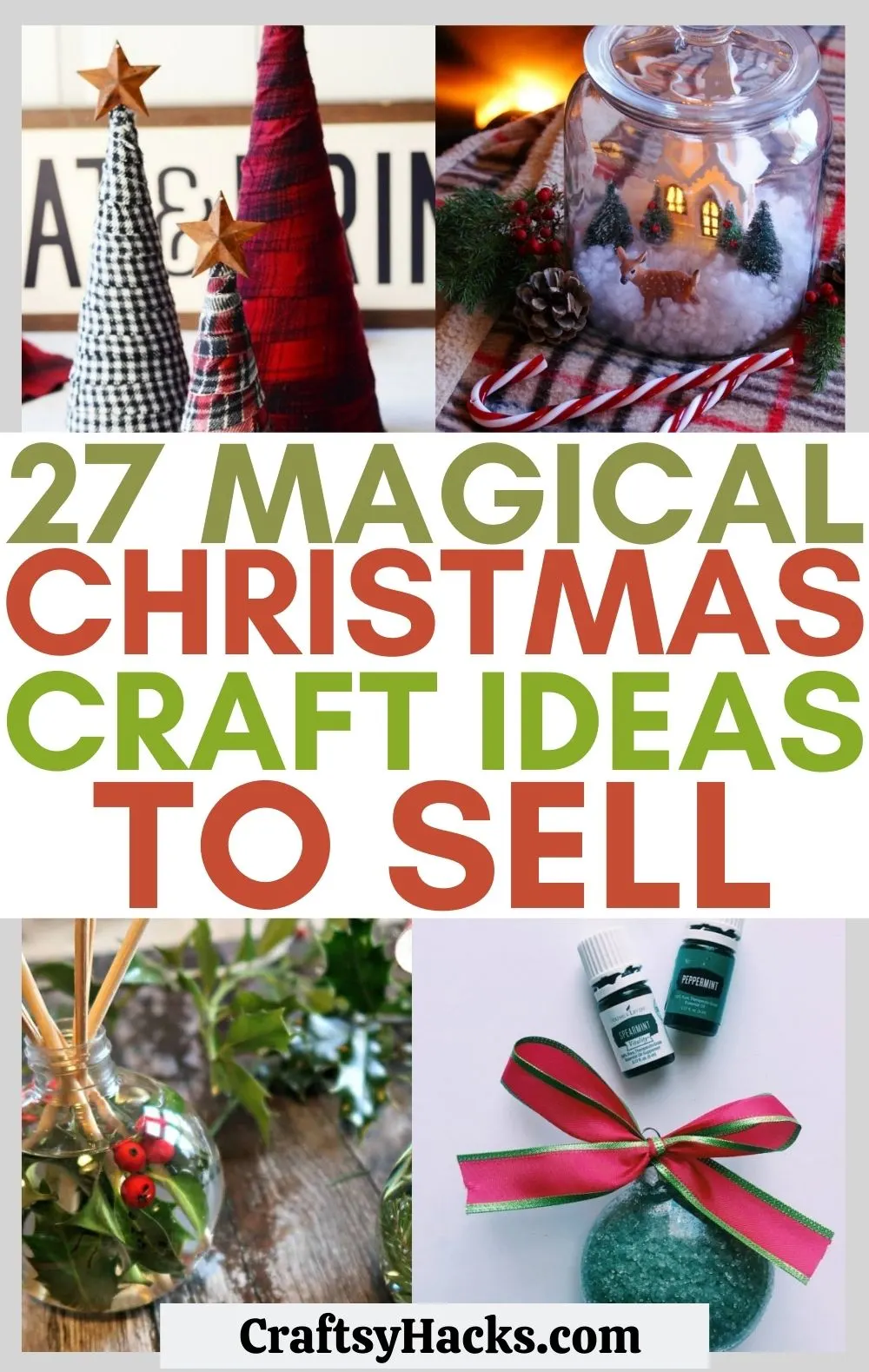 61 Easy Christmas Crafts For Adults – You'll Want To Make - Pillar