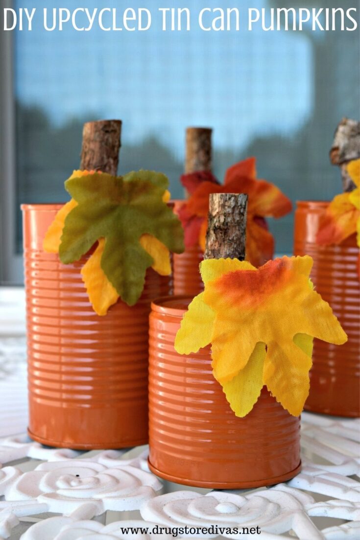 DIY Upcycled Tin Cans