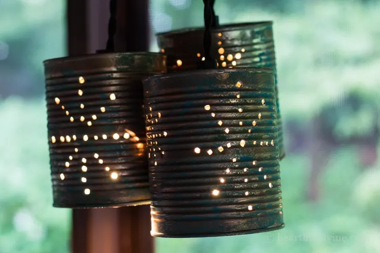 Tin Can Pendant Lights