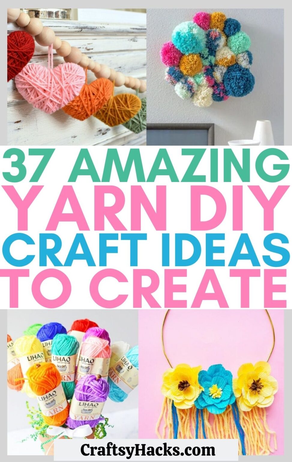 37 Yarn Crafts That'll Blow Your Mind - Craftsy Hacks