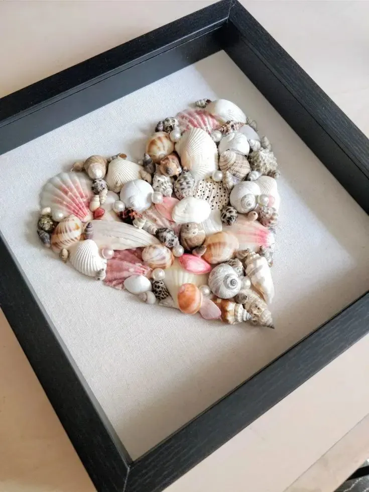 DIY Seashell Art