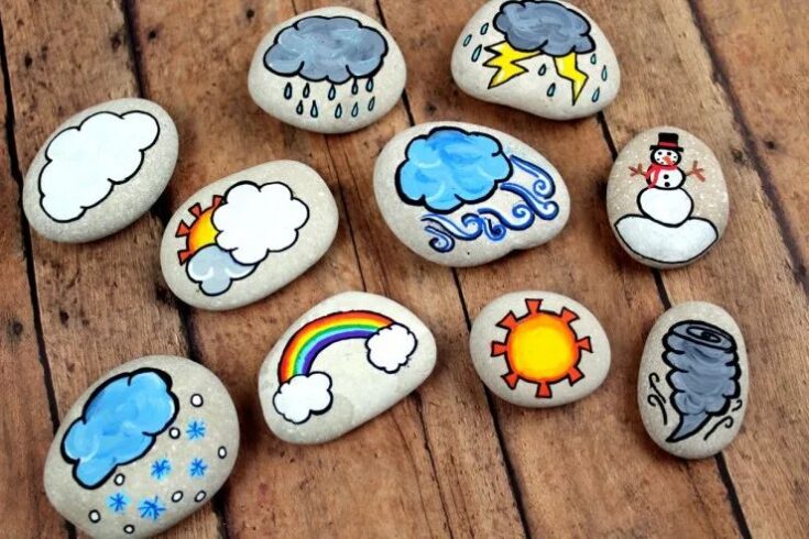 41 Rock Painting Ideas That Look Adorable - Craftsy Hacks