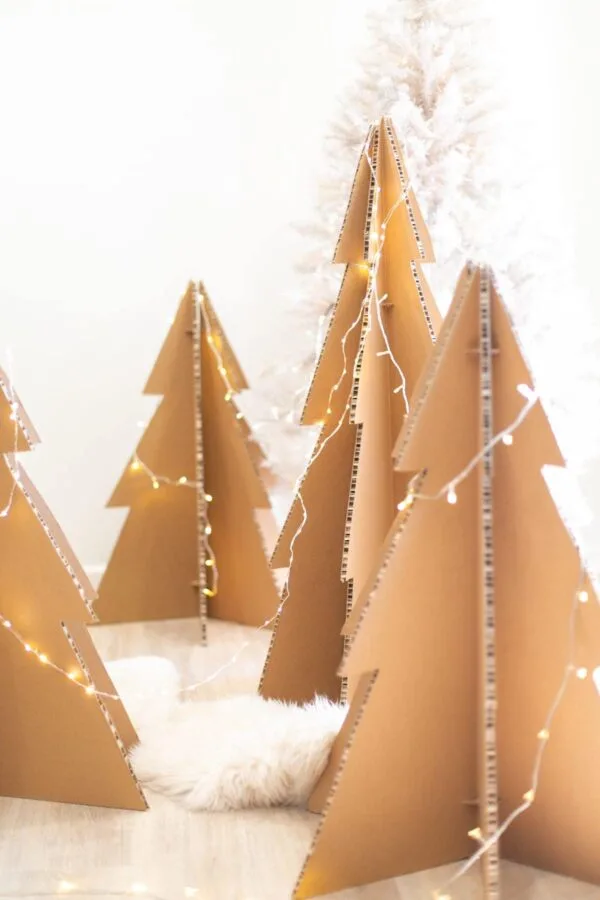 Giant Cardboard Christmas Tree