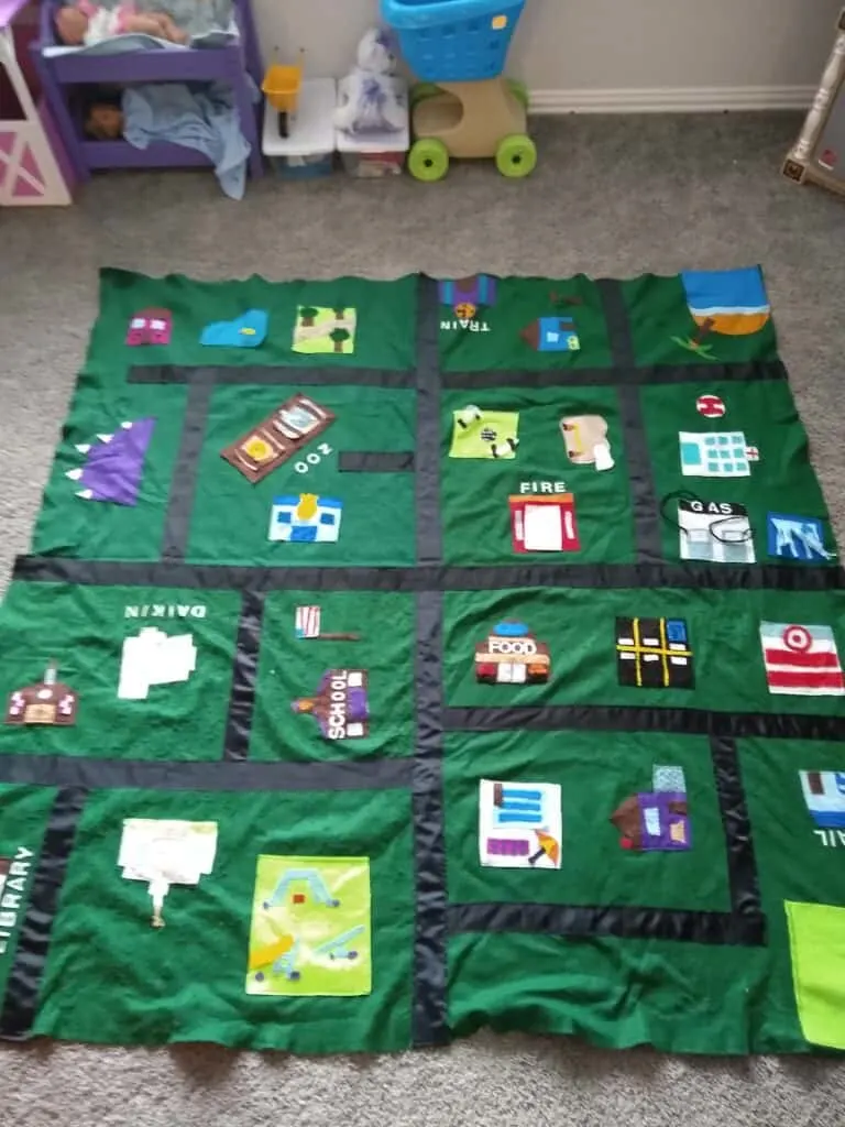 Customized Car Play Mat