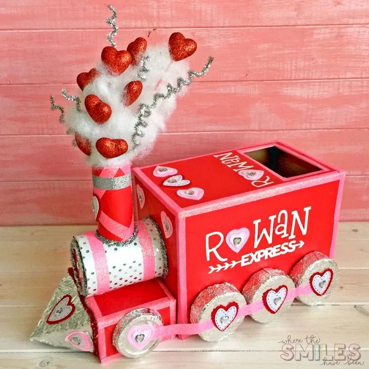 Valentine Box Love Train