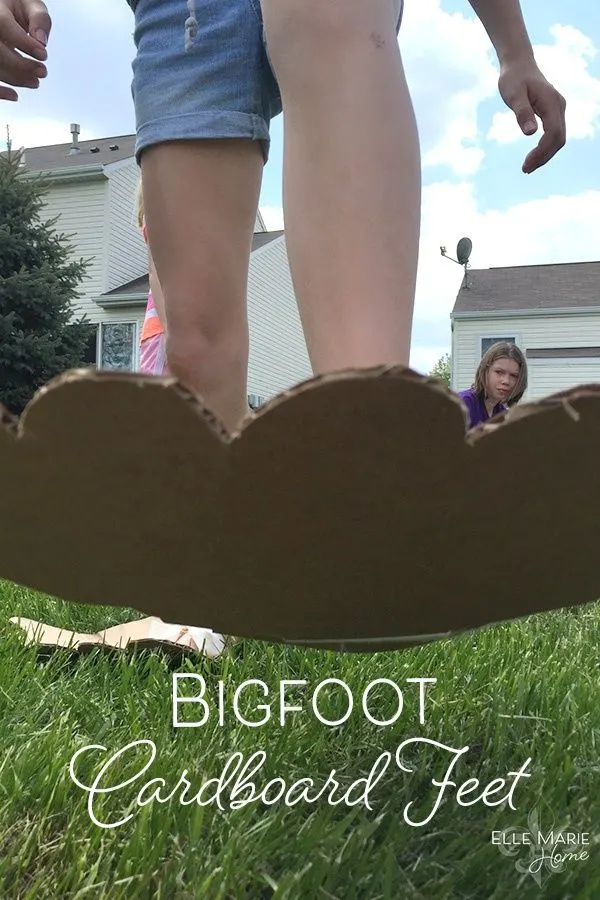 Bigfoot Cardboard Feet